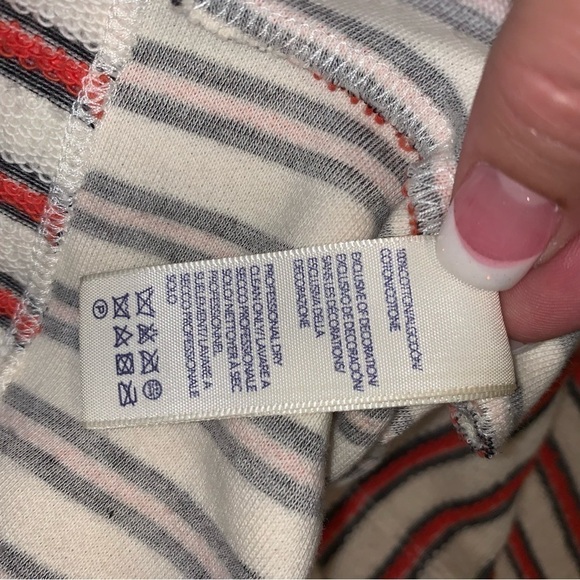 REBECCA MINKOFF Dress Striped Nautical Sleeveless size small - Picture 9 of 9